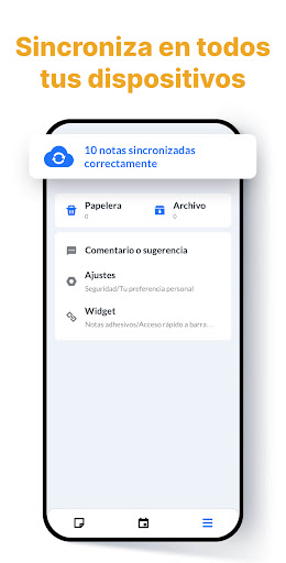 Captura de pantalla de Notas, Bloc de notas - Notein