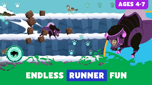 Captura de pantalla de Wild Kratts Rescue Run