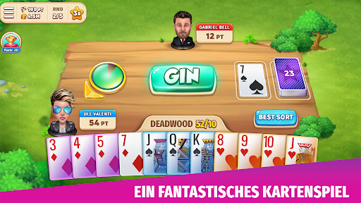 Gin Rummy - Online Rommé Screenshot