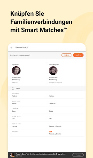 MyHeritage: Stammbaum & DNA Screenshot