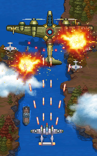 Captura de pantalla de 1945 Air Force: Aviones Arcade