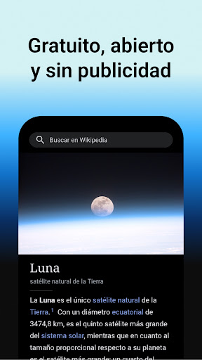 Captura de pantalla de Wikipedia