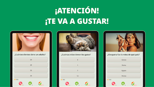 Captura de pantalla de QuizzLand quiz de conocimiento