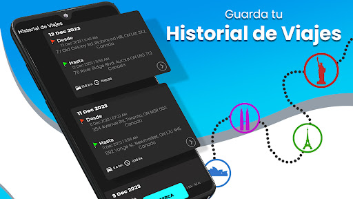 Captura de pantalla de Velocimetro gps y pro odometer