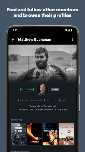 Captura de pantalla de Letterboxd