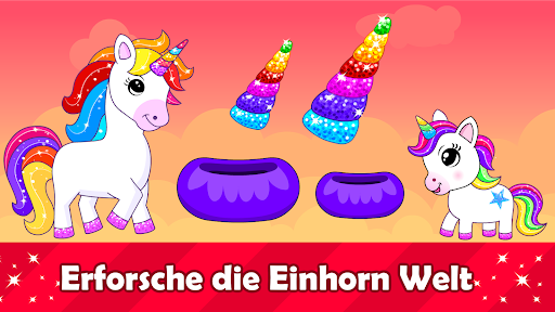 Einhorn Spiel für Kleinkinder Screenshot