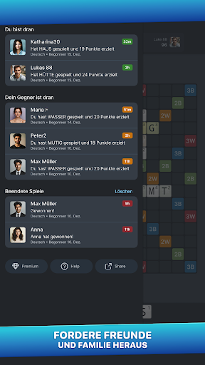 Wordfeud Premium Screenshot