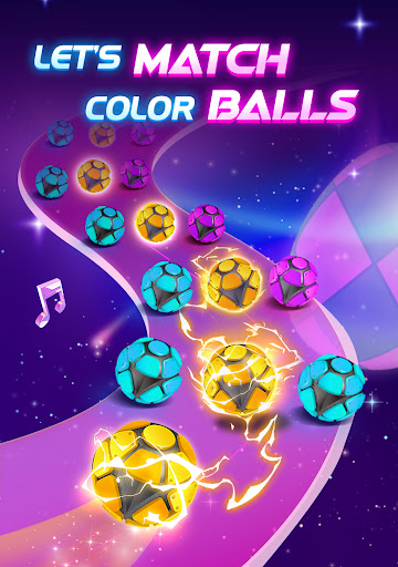 Captura de pantalla de Dancing Road: Juego De Pelotas