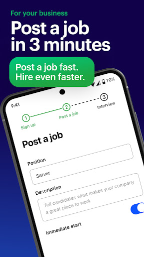 JOB TODAY: Hire & Find Jobs screenshot