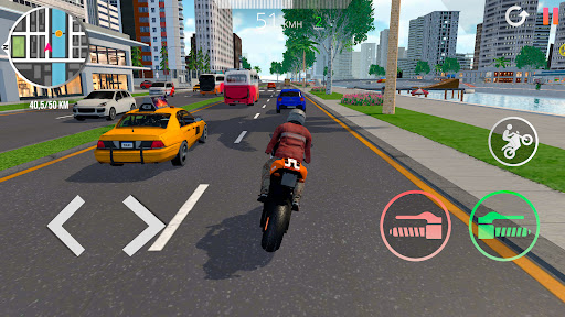 Captura de pantalla de Motorcycle Real Simulator