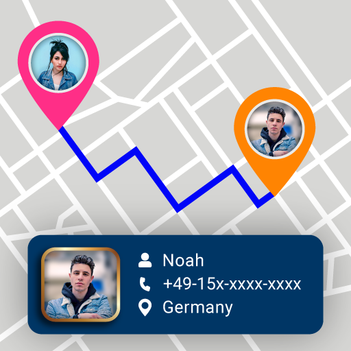 Jedes Telefon Verfolgen-Symbol