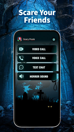 Captura de pantalla de Scary Prank Call & Fake Chat