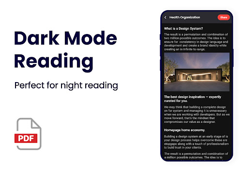 PDF Reader - PDF Viewer Screenshot