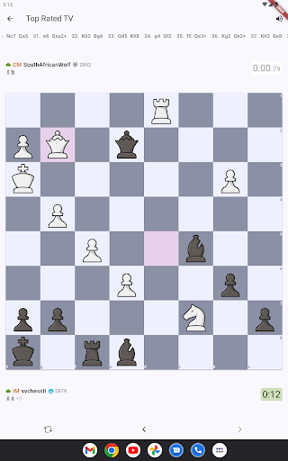 Captura de pantalla de Lichess