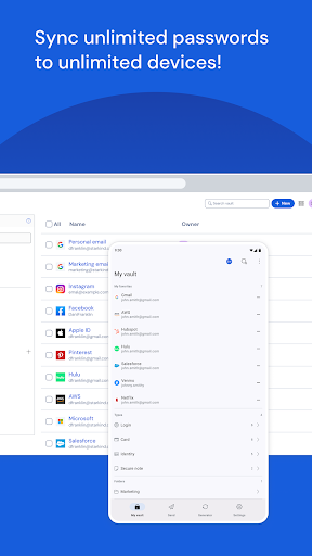Captura de pantalla de Bitwarden - Password Manager