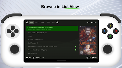Captura de pantalla de Beacon Game Launcher