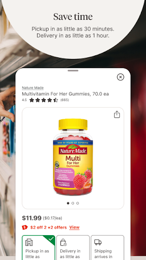 Captura de pantalla de Walgreens