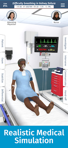 Full Code Medical Simulation Screenshot