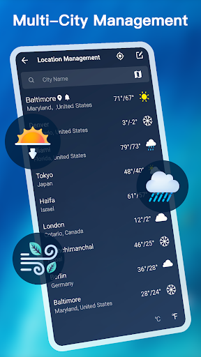 Captura de pantalla de Clima - El tiempo más preciso