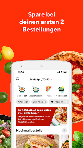 DoorDash - Essenslieferung Screenshot