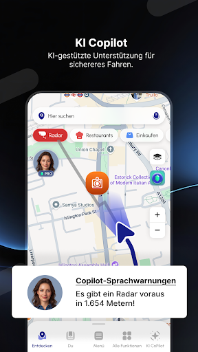 Radar GO-X: HUD, GPS, Karten Screenshot