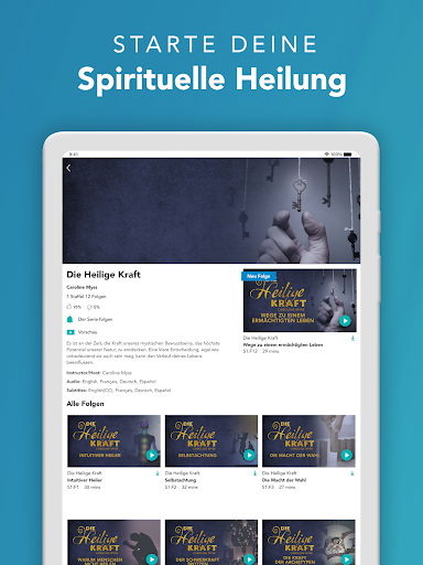 Gaia: Yoga und Spiritualität Screenshot