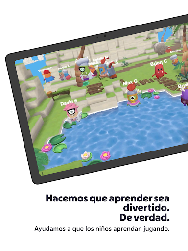 Captura de pantalla de ClassDojo: Aula y casa