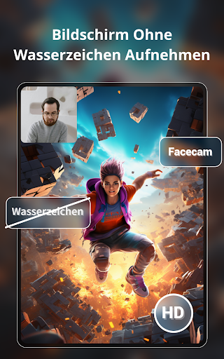 Bildschirm Aufnehmen, Rekorder Screenshot