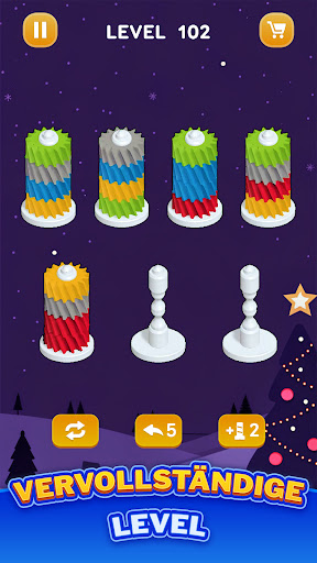 Muttern Sortieren - Farbspiel Screenshot