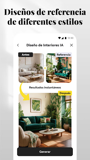 Captura de pantalla de Diseño de casa IA - DecAI™