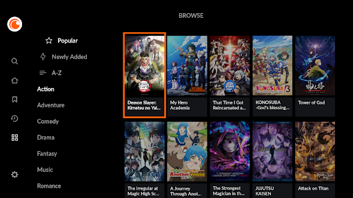 Crunchyroll: Anime-Streaming Screenshot