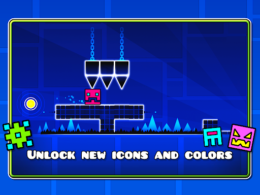 Captura de pantalla de Geometry Dash