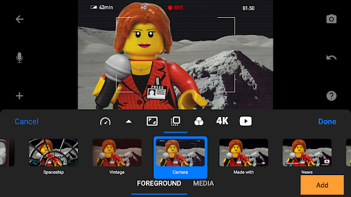 Captura de pantalla de Stop Motion Studio