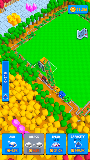 Train Miner: Eisenbahnspiel Screenshot