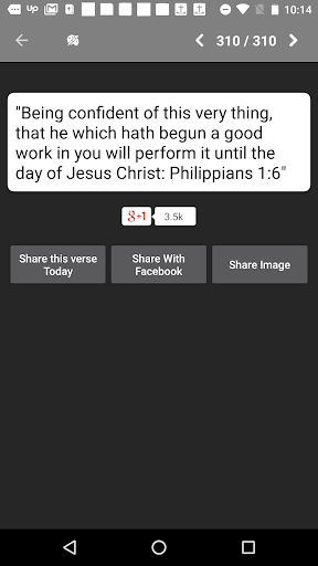 Captura de pantalla de King James Bible - KJV Offline