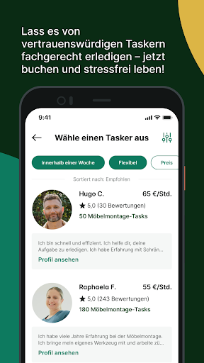 Taskrabbit - Handwerker & Mehr Screenshot
