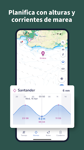 Captura de pantalla de Savvy Navvy: GPS Nautico