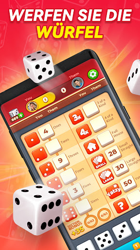 Yatzy GO! Würfelspiel Screenshot