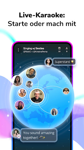 Smule: Sing & Nimm Karaoke auf Screenshot