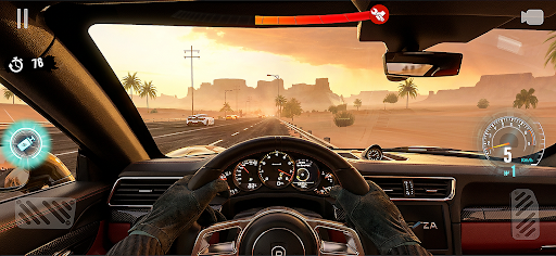 Captura de pantalla de Racing Go - Jogos de carros