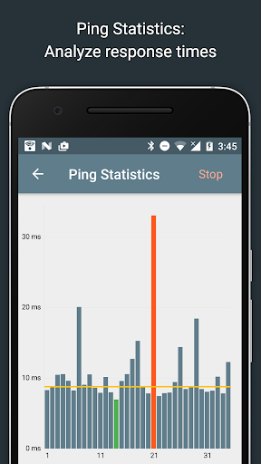Captura de pantalla de Network Analyzer Pro