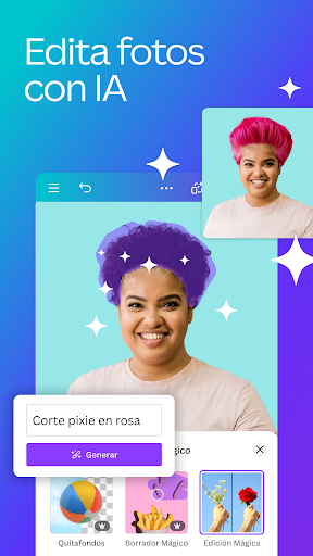 Captura de pantalla de Canva: Editor de Video y Fotos