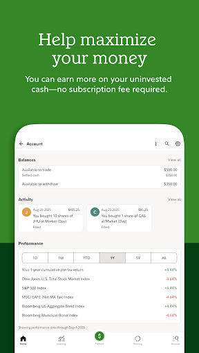 Fidelity Investments screenshot