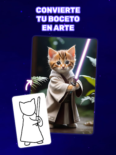 Captura de pantalla de AI Art Generator