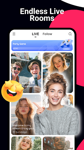 Captura de pantalla de Likee-Live, Chat & Party Games