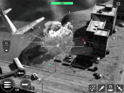 Captura de pantalla de War Drone: AC-130 Gunship Game