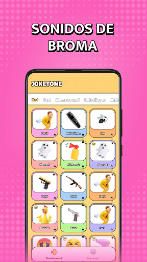 Captura de pantalla de Joketone-Air Horn Fart Sounds