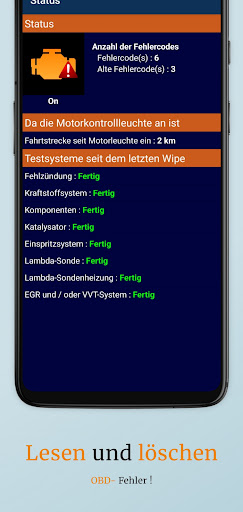 OBD 2 Car Scanner -EOBD Facile Screenshot