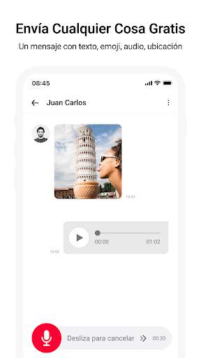 Captura de pantalla de Mensajes