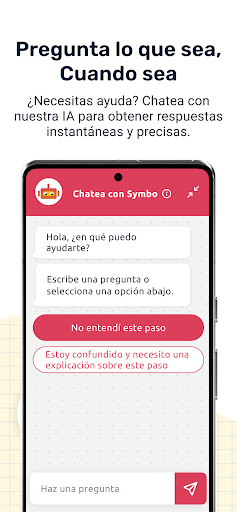 Captura de pantalla de Symbolab: Resolver Matemáticas